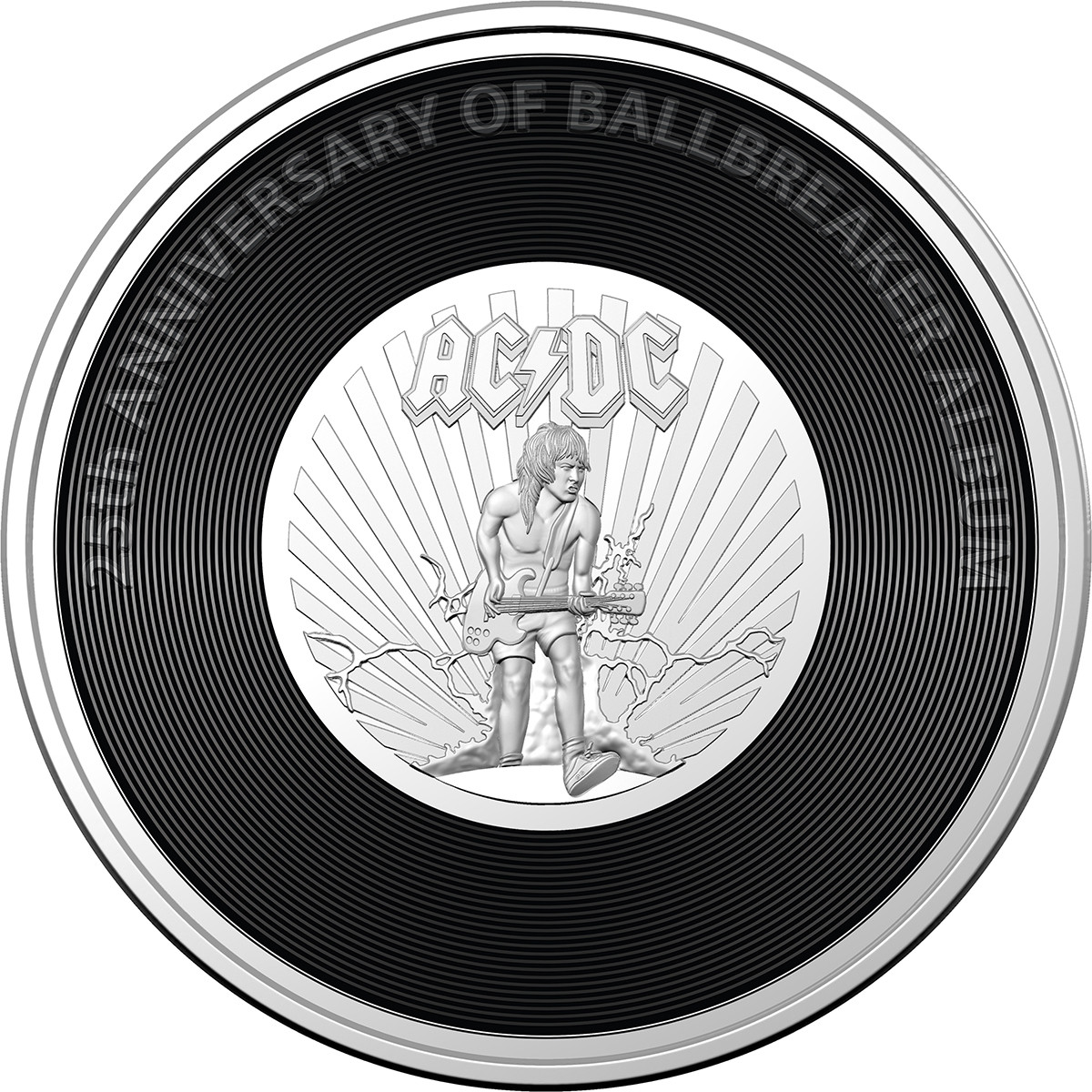AC/DC Seven Coin Collection 2020/2021 20c CuNi Coloured Uncirculated ...
