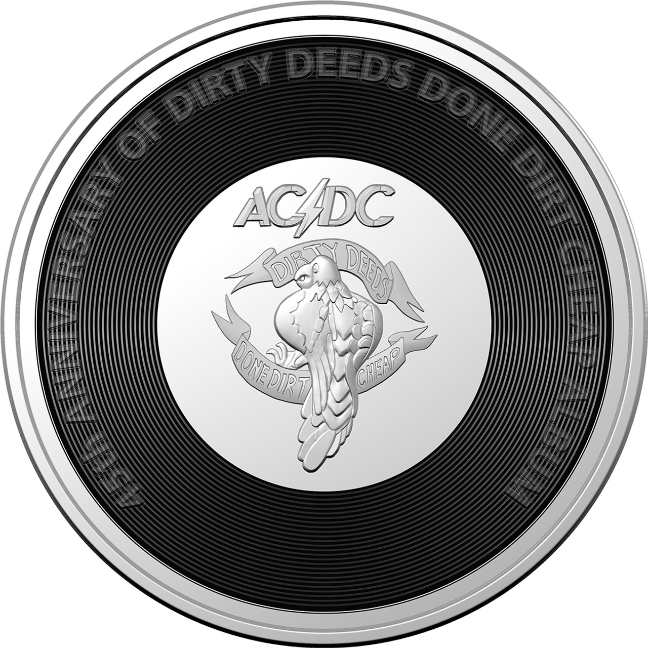 AC/DC Seven Coin Collection 2020/2021 20c CuNi Coloured Uncirculated ...