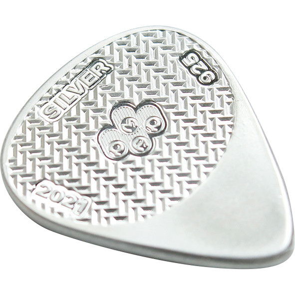 2021 Fender Sterling Silver Playable Guitar Pick - Presented by