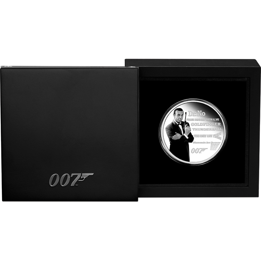 James Bond Legacy Series - 1st Issue 2021 1oz Silver Proof