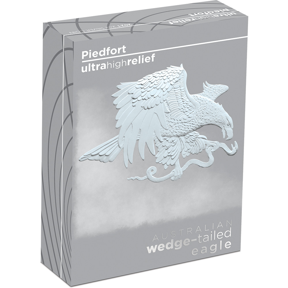 Australian Wedge-tailed Eagle 2021 2oz Silver Reverse Proof Ultra