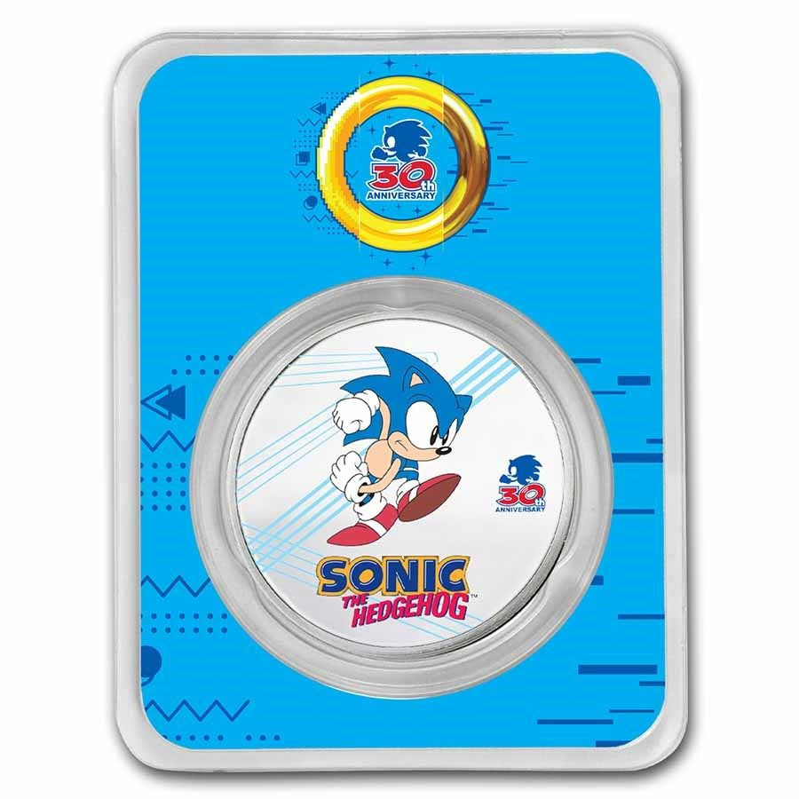 2021 1 oz Niue Sonic the Hedgehog 30th Anniversary - Sonic 999