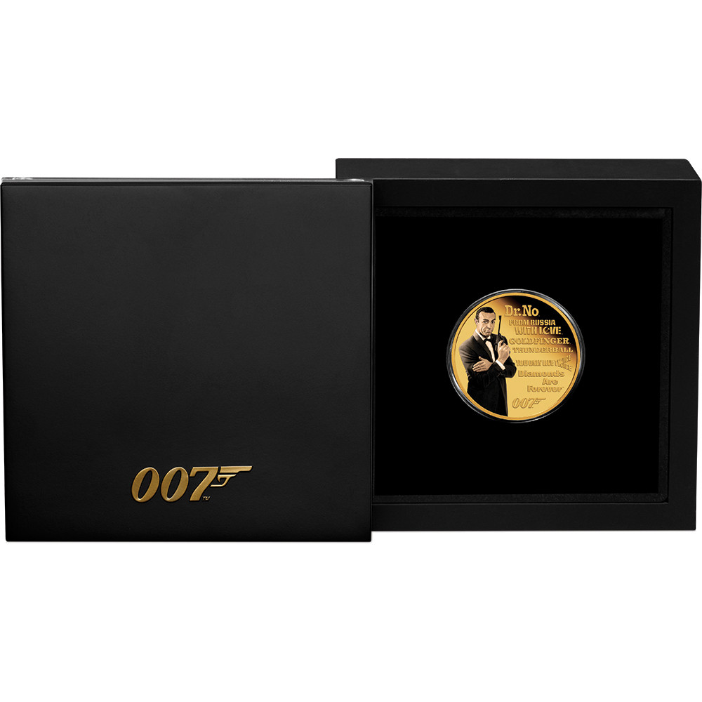 James Bond Legacy Series 1st Issue 2022 1/4oz Gold Proof Coin