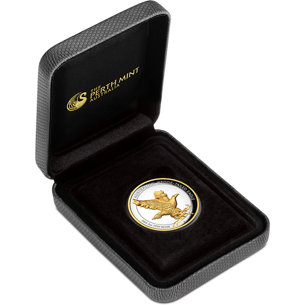 Australian Wedge-tailed Eagle 2023 2oz Silver Proof High Relief