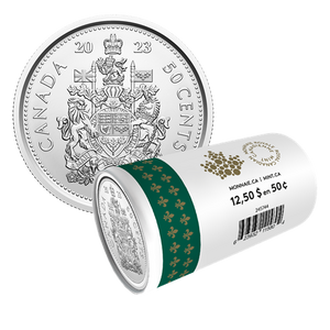 2023 50-cent Special Wrap Circulation Roll 2023 50-cent Special Wrap Circulation Roll