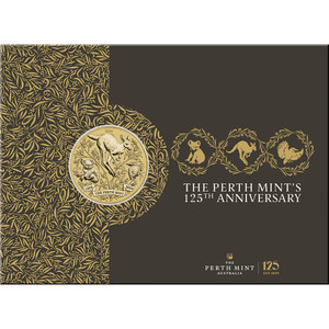 The Perth Mint 125th Anniversar 2024 Coin in Card - in presentation card The Perth Mint 125th Anniversar 2024 Coin in Card - in presentation card