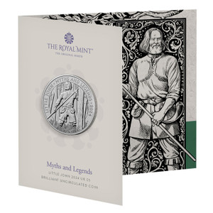 Myths and legends Little John 2024 UK Brilliant Uncirculated Coin - in presentation card Myths and legends Little John 2024 UK Brilliant Uncirculated Coin - in presentation card