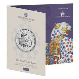 The Royal Tudor Beasts The Queen's Panther 2025 UK £5 Brilliant Uncirculated Coin The Royal Tudor Beasts The Queen's Panther 2025 UK £5 Brilliant Uncirculated Coin