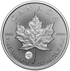 2025 $5 1-oz 99.99% Pure Silver Coin - Treasured Silver Maple Leaf: Polar Bears Privy Mark (Premium Bullion) - reverse 2025 $5 1-oz 99.99% Pure Silver Coin - Treasured Silver Maple Leaf: Polar Bears Privy Mark (Premium Bullion) - reverse