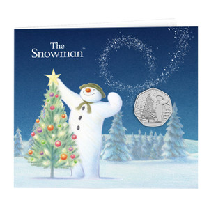 The Snowman 2024 UK 50P Brilliant Uncirculated Coin - in presentation card The Snowman 2024 UK 50P Brilliant Uncirculated Coin - in presentation card