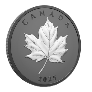 2025 $20 Fine Silver Coin - Elegant Maple - reverse 2025 $20 Fine Silver Coin - Elegant Maple - reverse