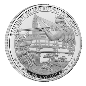 The Battle of Independence 2025 1oz Silver Proof Coin The Battle of Independence 2025 1oz Silver Proof Coin