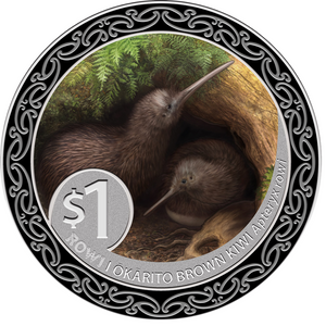 2025 Kiwi Coins - 1oz Silver Proof Coin - reverse 2025 Kiwi Coins - 1oz Silver Proof Coin - reverse