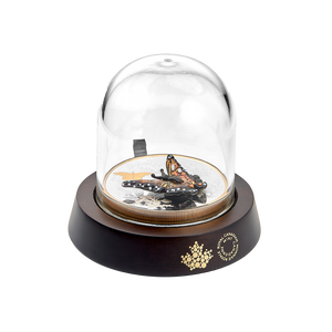 2025 $125 Fine Silver Coin Murano Monarch Butterfly - in presentation box 2025 $125 Fine Silver Coin Murano Monarch Butterfly - in presentation box
