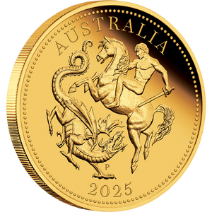 Australia Sovereign 2025 Gold Proof Coin - reverse Australia Sovereign 2025 Gold Proof Coin - reverse