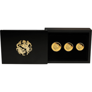 Australia Sovereign 2025 Gold Proof Three-Coin Set - presentation coin case Australia Sovereign 2025 Gold Proof Three-Coin Set - presentation coin case