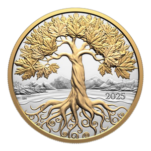 2025 $50 Fine Silver Coin - Maple Tree of Life 2025 $50 Fine Silver Coin - Maple Tree of Life