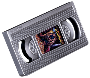 2025 $5 The Goonies VHS Tape 2oz Silver Coin - reverse angle 2025 $5 The Goonies VHS Tape 2oz Silver Coin - reverse angle