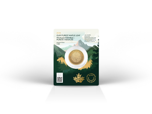 2026 $200 1oz Pure Gold Coin - Our Purest Maple Leaf (Premium Bullion) - presentation front 2026 $200 1oz Pure Gold Coin - Our Purest Maple Leaf (Premium Bullion) - presentation front