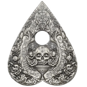 2025 Cameroon 2000Fr Spirit Board - Skulls 2oz Silver Coin - reverse 2025 Cameroon 2000Fr Spirit Board - Skulls 2oz Silver Coin - reverse