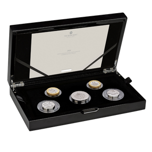 The 2026 United Kingdom Silver Proof Piedfort Commemorative Coin Set - presentation
