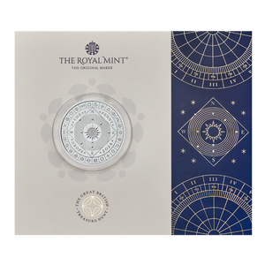 The Great British Treasure Hunt 2026 UK £5 Brilliant Uncirculated Coin - coin in card front