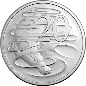 2026 20c Circulating Coin - Non-Premium Rolls - reverse