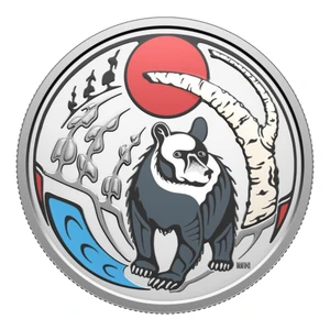 2026 $15 Fine Silver Coin - Clan Animals: Bear - reverse