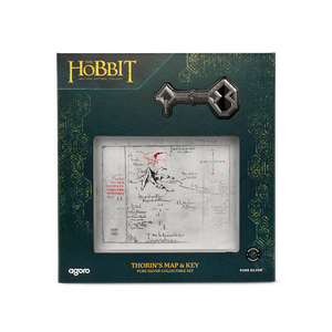 The Hobbit Trilogy - Artifacts of Middle Earth - Thorin’s Map & Key - presentation packaging reverse