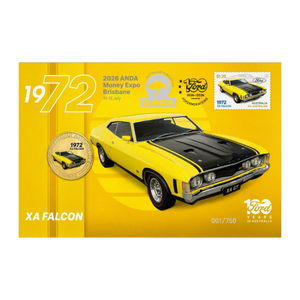 Brisbane Money Expo - Ford XA Falcon 2026 50c PNC