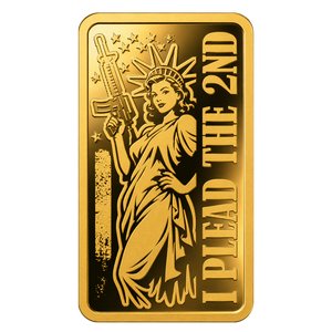 2026 Liberia I Plead the 2nd 1/200oz Gold Coin - reverse