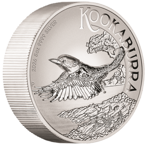 Australian Kookaburra 2026 5oz Silver Incused Coin - reverse