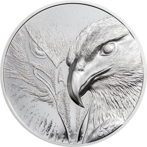 2020 Majestic Eagle 1oz Silver Proof Coin - reverse