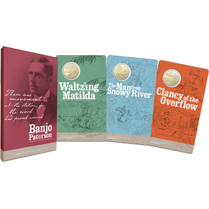 2020 50c Banjo Paterson - Treasured Australian Poetry Unc Three Coin Set 2020 50c Banjo Paterson - Treasured Australian Poetry Unc Three Coin Set
