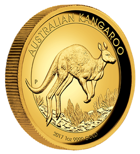 2017 1oz Australian Kangaroo Gold Proof High Relief Coin 2017 1oz Australian Kangaroo Gold Proof High Relief Coin