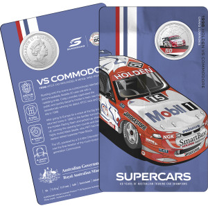 2020 50c 60 Years Of Supercars - 1998 Holden VS Commodore Unc Coin - in presentation card 2020 50c 60 Years Of Supercars - 1998 Holden VS Commodore Unc Coin - in presentation card