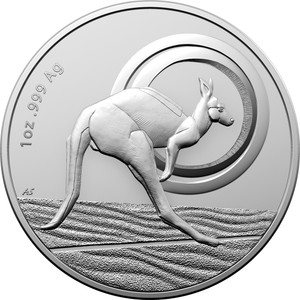 Kangaroo Series – Outback Majesty 2021 $1 1oz Fine Silver Unc Coin - reverse Kangaroo Series – Outback Majesty 2021 $1 1oz Fine Silver Unc Coin - reverse