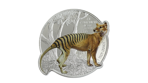 2021 Solomon Islands $2 Tasmanian Tiger 1 oz .999 Silver Coin - reverse 2021 Solomon Islands $2 Tasmanian Tiger 1 oz .999 Silver Coin - reverse