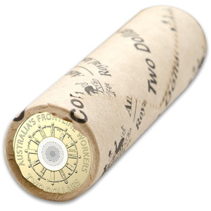 2022 $2 AlBr Coloured Circulated Coin – Frontline Workers– ROLLED