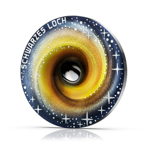 2022 2/3oz Austria The Uncharted Universe Series- Black Hole .925 Silver Proof Coin - reverse 2022 2/3oz Austria The Uncharted Universe Series- Black Hole .925 Silver Proof Coin - reverse