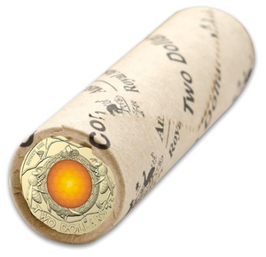 Australian Honey Bee 2022 $2 Coloured Circulated Coin Roll - roll Australian Honey Bee 2022 $2 Coloured Circulated Coin Roll - roll