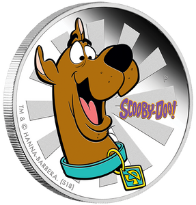 2018 SCOOBY-DOO 1oz Silver Proof Coin 2018 SCOOBY-DOO 1oz Silver Proof Coin