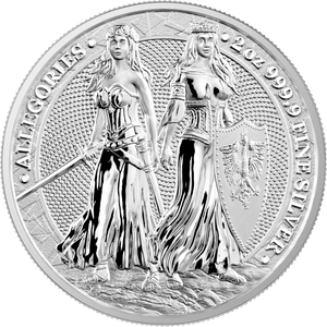 2022 Polonia & Germania 2oz Silver BU - coin obverse 2022 Polonia & Germania 2oz Silver BU - coin obverse