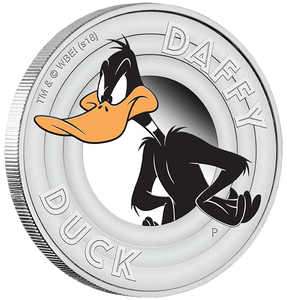 2018 Looney Tunes – DAFFY DUCK 1/2oz Silver Proof Coin 2018 Looney Tunes – DAFFY DUCK 1/2oz Silver Proof Coin