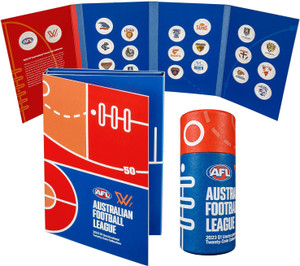 2023 AFL Collectable Coin Folder and Tube Set - in full packaging 2023 AFL Collectable Coin Folder and Tube Set - in full packaging