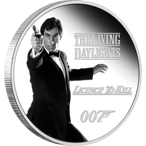 James Bond Legacy Series – 3rd Issue 2023 1oz Silver Proof Coloured Coin - reverse James Bond Legacy Series – 3rd Issue 2023 1oz Silver Proof Coloured Coin - reverse