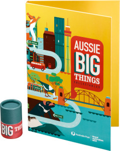 2023 Aussie Big Things empty collectables folder and tube set 2023 Aussie Big Things empty collectables folder and tube set