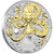 Australian Lunar Series III 2024 Year of the Dragon 1oz Silver Gilded Coin - reverse