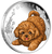 2018 Puppies - Poodle 1/2oz Silver Proof Coin - Angle view - Reverse 2018 Puppies - Poodle 1/2oz Silver Proof Coin - Angle view - Reverse