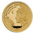 2024 Britannia UK 1/40oz Gold Proof Coin - reverse - angle view 2024 Britannia UK 1/40oz Gold Proof Coin - reverse - angle view